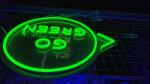 Custom go green neon sign USA lighting logo led neon letter