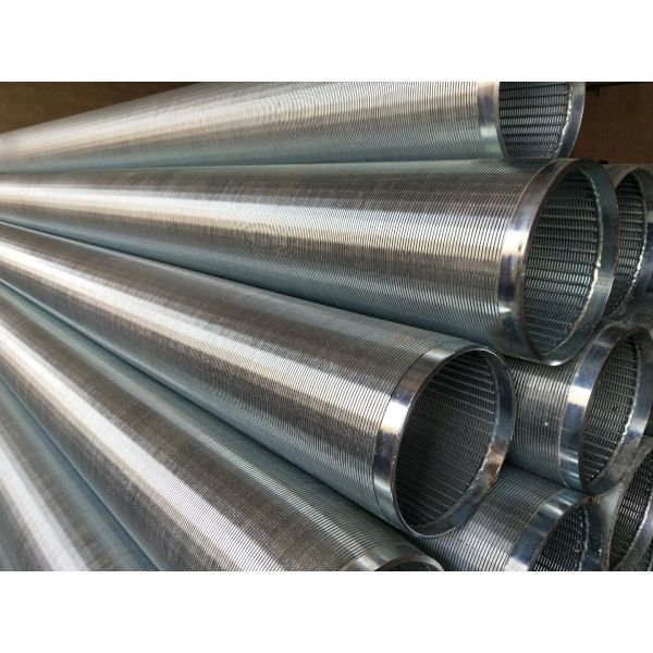 Johnson Stainless Steel Wire Wrapped Screen For Water Filtering Industry