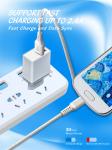 Wheat Straw PD USB Data Cable Android Micro 2.4A Fast Charging Cable