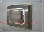 220V 0.45m/S Cleanroom Cleaning Equipment , Multipurpose Air Shower Pass Box