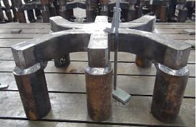 Wholesale Lost Foam Casting Steel Yoke High Strength For Electrolytic Aluminum Industry from china suppliers