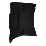 Black Waist Trimmer Sweat Belt Neoprene With Hooks Everyday Wear MHW100328B