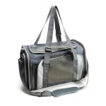 Heavy Duty Waterproof Pet Carrying Pouch In Black / Gray Strong Dog Friendly