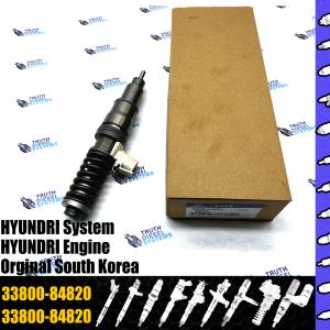 Wholesale Diesel Injector 33800 84820, 33800-84820, 3380084820, 21306407 BEBE4D19002 for Hyundai D6CC engine from china suppliers