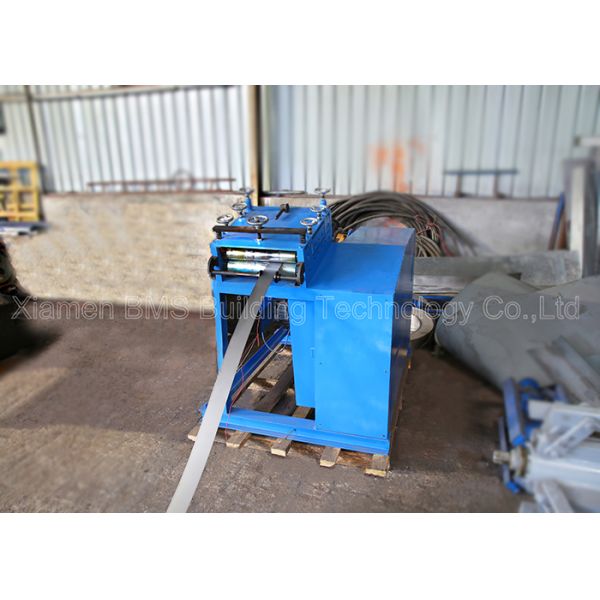 Shelf Pillar Racking Roll Forming Machine With On Line Punching And PLC Control Cabinet
