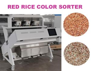 Wholesale 3 Chutes Red Rice Color Sorter With High Resolution CCD Cameras from china suppliers