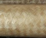 Pure Carbonization Woven Bamboo Veneer Decorative Veneer Maximum Width 1.22m