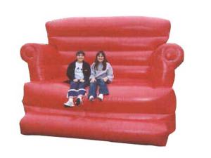 Wholesale Large Red Design Advertising Inflatable Sofa Furniture , Inflatable Couch Furniture from china suppliers