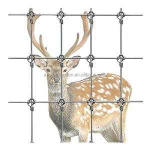Wholesale Galvanized Heat Treated Warp-Around Grassland Fence for Deer Exclusion and Protection from china suppliers