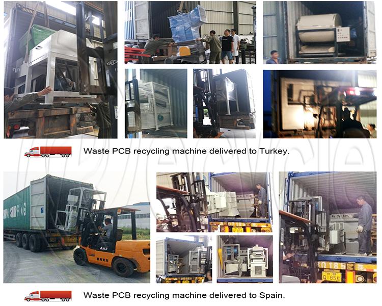 PCB E Waste Gold Recovery Machine 200kg/H-1000kg/H Low Noise