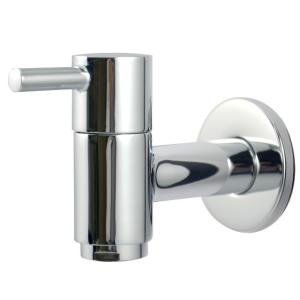 Wholesale Casting brass Single Cold Taps quick-open valve and a flange accompany from china suppliers