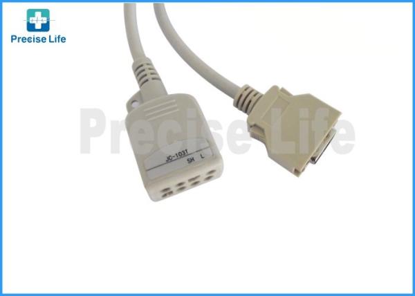 Quality Nihon Kohden JC-103T ECG Monitor Cable 20 Pin To 8 Pin 6 Leads for sale