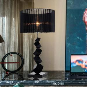 Wholesale Modern LED Table Lamps for Bedroom Nordic Desk Light Black table lamp(WH-MTB-78) from china suppliers