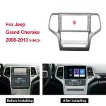 Stereo Installation Car Radio Fascia Fit Panel Dash Mounting Kit For Jeep Grand