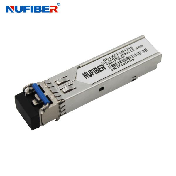 Long Distance SFP Transceiver 1.25Gb/s dual fiber single mode 120km 1550nm LC