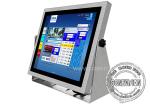 17 inch Stainless Steel IP68 Wall Mount Table Standing Touch Screen Waterproof