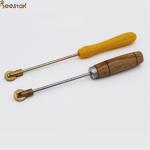 Yellow Color Wheel Embedder Plastic Handle of Bee Hive Equipment