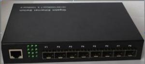 Wholesale Full Duplex 9 Ports Fiber Optic Ethernet Switch With 8 SFP Sockets from china suppliers