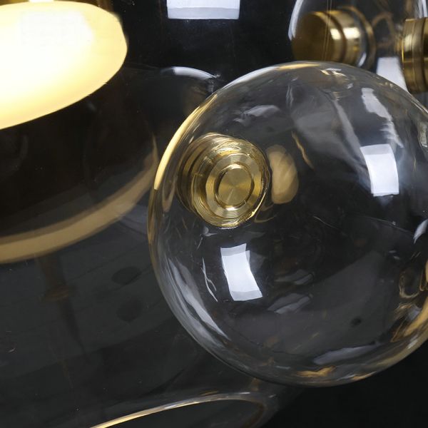 Modern LED Glass Hanglamp Hanging Design Bubbles Lamp Pendant Lights Fixtures for Kitchen