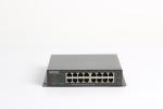 2Mbit Storage 10/100/1000M Tp Uplink Ports 16 Port Fiber Optic Switch