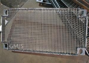 304 Stainless Steel Johnson Wedge Wire Screens /  Flat Water Screen Filter