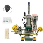 Automatic Pneumatic Gold Hot Foil Stamping Logo Printing Machine Plane Digital