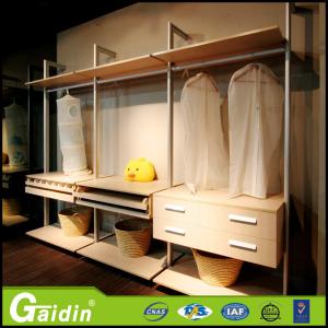Wholesale maek in China customized pole system diy walk in wardrobe aluminum pole system elegant bedroom wardrobe from china suppliers