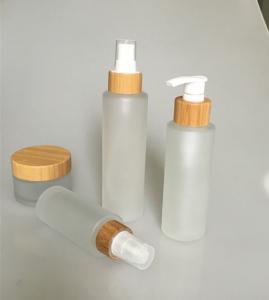 Wholesale Classic 150ml 50g Bamboo Cosmetic Container With Lid from china suppliers