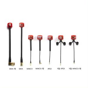 Wholesale RUSHFPV Cherry SMA 5.8G Antenna LHCPRHCP VTX for FPV Drone Black 5.8GHZ FPV Accessory from china suppliers