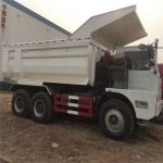 6x4 50 Ton Mining Dump Truck With Single Sleeper Cab And Manual 10 Speeds Gear