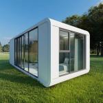 6x3x2.8m Customized Layout Prefab Capsule House 18m2 Floor Area