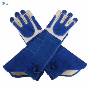 Wholesale Protective First Layer Cowhide Suede Gloves 55*25*13.5cm Animal Rescue from china suppliers
