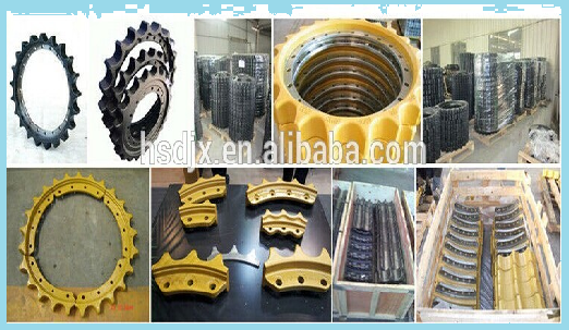 Kobelco excavator undercarriage parts drive chain sprocket wheel for SK07 sprocket for wholesale