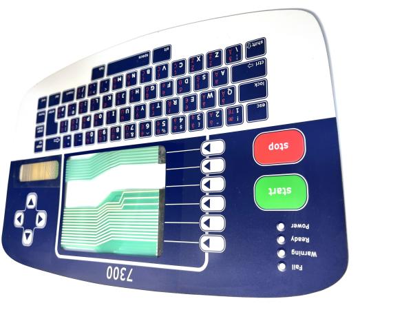 Rim Embossing Keys Laser Momentary Tactile Tact Push Button Switch Panel Foil