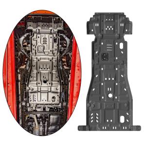 Wholesale MU-X Underbody Auto Boby Parts Engine Lower Guard Plate Engine Cover Mux Full Skid Plate Set for ISUZU from china suppliers