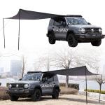 4x4 Roof Top Tent with Side Canopy and Awning Camouflage Field Game Style