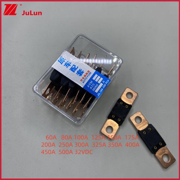 Copper Electric Vehicle Fuse 32VDC Littelfuse 32V 48V 58V 80V 298 Series 40A 50A