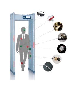 Wholesale 24 zones AB2400C LCD display walkthrough metal detector from china suppliers