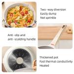 New Arrival Induction Omelet Pans Maifan Stone Coating Aluminum Frypan Non Stick