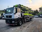 2023 Year Zoomlion 49M Sitrak Chassis Concrete Pump Truck in Green Color for