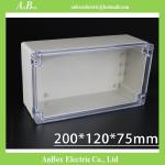 200*120*75mm IP65 Waterproof Housing Outdoor plastic box for electronic project
