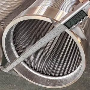 Wholesale Inlet Pulp Consistency 1-4 Basket for Paper Industry with Minimum Slot Width 0.10 Mm from china suppliers