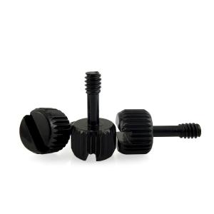 Wholesale INCH M3 M4 Black Knurled Computer Case Thumb Screws for Cover Measurement system INCH from china suppliers