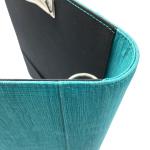 Office Green Leather Ring Binder 100sheets School A4 File Folder 80gsm 0.35KG