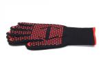 Non Slip Heat Resistant Silicone Bbq Gloves 30 - 36 Cm Custom Pattern