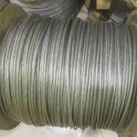 6*36 Steel Wire Rope 13mm Electro Galvanized Steel Cable Tolerance ±1% C Content