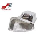 rectangular take away disposable aluminum foil container tray sizes manufacturer