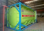 20Feet HCL Acid ISO Tank Container For Shipping UN1789 Steel Lined PE 16mm