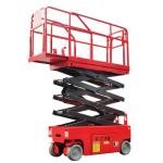 High Quality Double Mast Self-propelled Scissor Lift Electric Hydraulic Lifting
