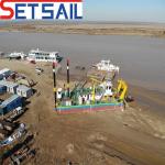 160m3-2000m3 Capacity Customized Hydraulic Motor Drive Wheel Bucket Hard Mud